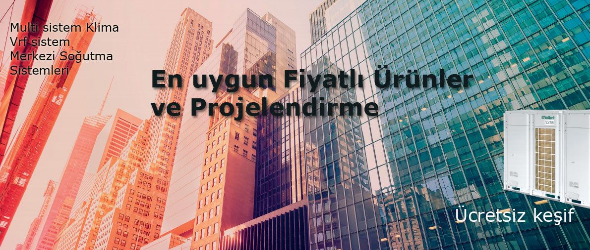 Multi sistem klima ve vrf sistemer