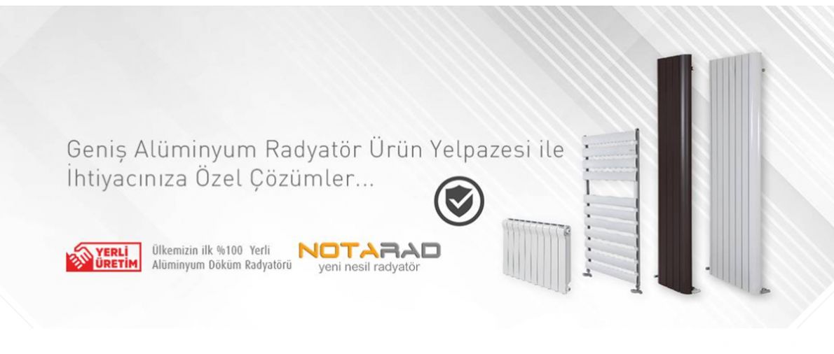 Notarad Alüminyum Radyatör