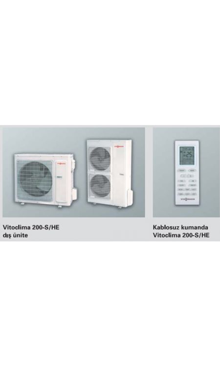 Viessmann Vitoclima 100-S Pro 4 Yön Kaset Tipi Inverter Split Klima 48.000 Btu/H