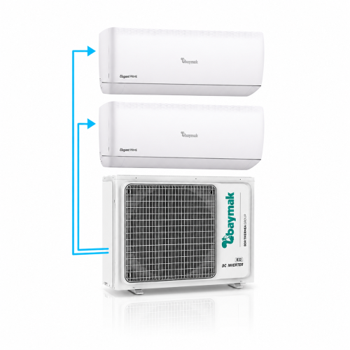BAYMAK ELEGANT PRIME 18 A++ MULTI Klima İç Ünite ( Sadece Tek İç Ünite)